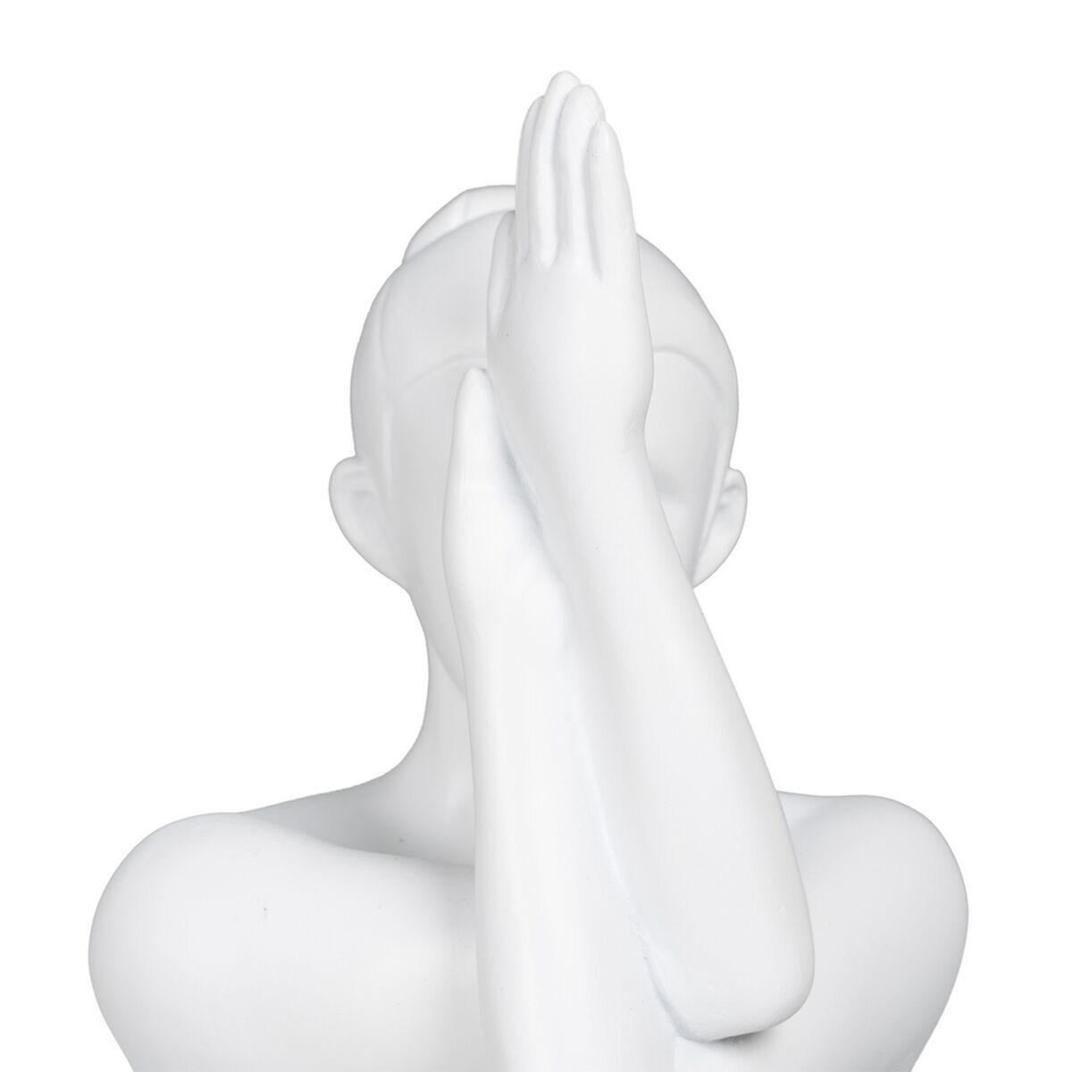 Dekorativ figur Hvid 18 x 13 x 24 cm
